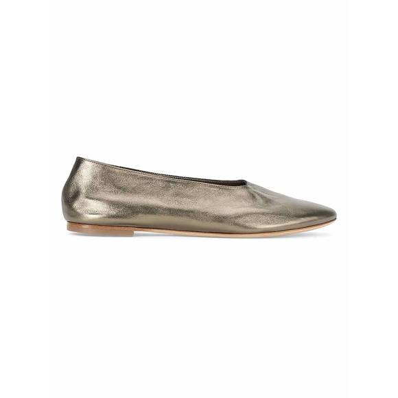 NEW STAUD women´s alba ballet flats in aged bronze